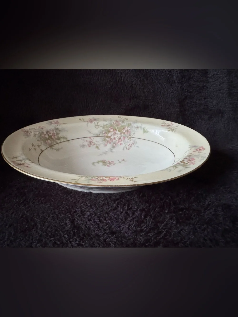 Theodore Haviland New York Apple Blossom 9” Oval Vegetable Serving Bowl